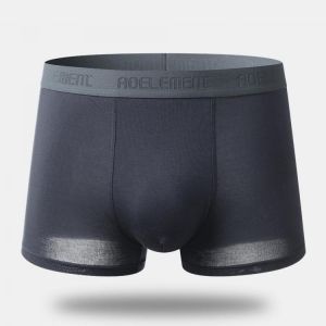 Mens Fatty Big Size Modal U Convex Boxer Briefs