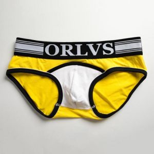 shopping הלבשה תחתונה Comfy Breathable Cotton U Convex Briefs for Men