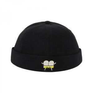 Unisex Melon Hat Summer Thin Section Hip Hop Landlord Hat Retro Leisure Street Brimless Hats