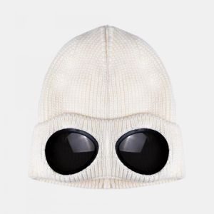Sunglasses Velvet Ski Cap Knit Warm Wool Small Cap Beanie
