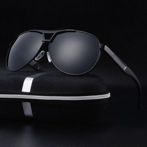 Mens Summer HD Polarized Sunglasses  Vintage Outdoors Anti-UV Driving Goggle