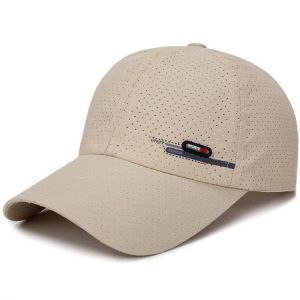 Men Summer Mesh Snapback Baseball Cap Outdoor Breathable Visor Peaked Hat
