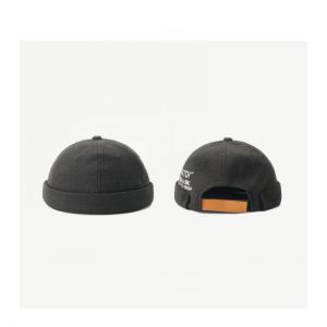 Unisex Street Yuppie Hat Letters Embroidered Landlord Hat Pumpkin Beret Tide Brimless Hats
