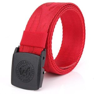 125CM Men Army Tactical Automatic Buckle Nylon Belt