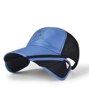 Unisex Men Women Polyester Mesh Wide Brim Baseball Cap Adjustable Breathable Outdoor Hat