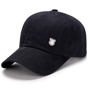 Men Cotton Letter Baseball Caps Winter Warm Outdoors Adjustable Sport Caps