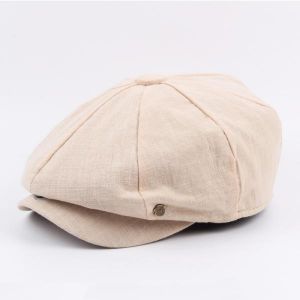 Unisex Men Women Vintage Gentle Cotton Beret Hats Casual Solid Color Painter Forward Caps
