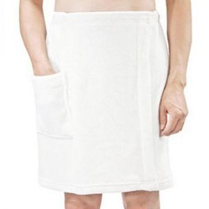 Men&#039;s Bath Wrap Shower Wearable Skirt Body Beach Bathrobe Bath Towels Soft Wraps Robe