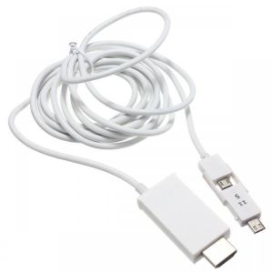3M 5 Pin to 11 Pin Micro USB Adapter MHL to HD HDTV TV Convertor Cable