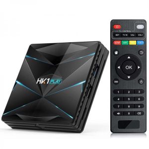 HK1 Play Amlogic S905X2 4GB DDR4 RAM 64GB EMMC ROM 5G WIFI bluetooth 4.1 Android 9.0 4K H.265 TV Box