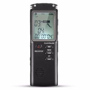 shopping נגנים 8GB Portable Rechargeable LCD Digital Audio Voice Recorder Dictaphone With MP3 Play