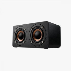 M5 10W Mini Retro Wooden Wireless bluetooth Speaker Dual Loudspeaker