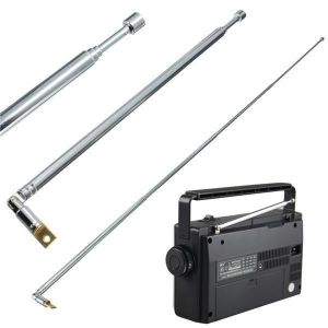 shopping נגנים Full-channel AM FM Radio Telescopic Antenna Replacement 63cm Length 4 Sections