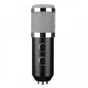 Adjustable Broadcast Podcasting Mic Volume Noise Reduction Capacitor KTV Audio Studio Recording Microphone