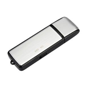 2 in 1 Mini 8GB USB 2.0 Digital Voice Recorder Rechargeable Recording