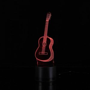 3D Night Light 7 Color Change Dinosaur Acrylic Desk Lamp bluetooth Speakers