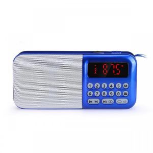 Portable DC 5V 70-108MHz FM Radio TF Card USB AUX Speaker Audio Player