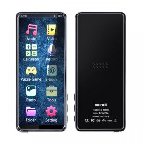 Mahdi M9 bluetooth 5.0 8GB Lossless MP3 MP4 Player 3.5inch HD IPS Full Screen External Speaker Ebook TF Card Music Player