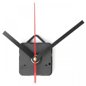 Black &amp; Red Hands DIY Quartz Wall Clock Movement Mechanism