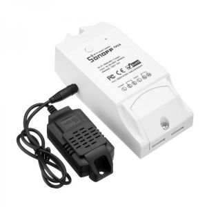 SONOFF&reg; TH16 DIY 16A 3500W Smart Home WIFI Wireless Temperature Humidity Thermostat Module APP Remote Control Switch Socke