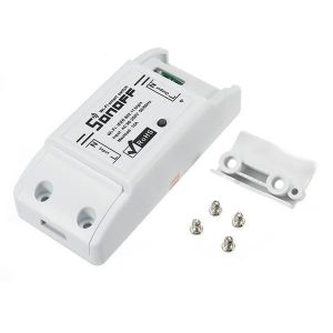 5Pcs SONOFF&reg; Basic 10A 2200W WIFI Wireless Smart Switch Remote Control Socket APP Timer AC90-250V 50/60Hz Works with Amazo