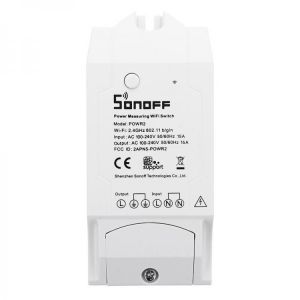5pcs SONOFF&reg; POW R2 AC90-250V 16A 3500W WIFI Wireless APP Remote Control Switch Timer Socket Power Monitor Current Tester 