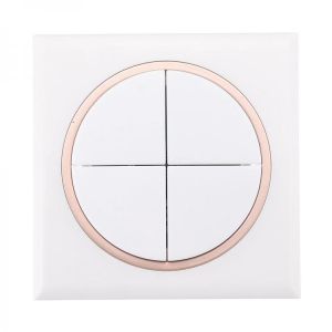 433Mhz RF Wireless Remote Control Switch 86 Wall Panel Transmitter With 1 2 3 4 Button For Home Room Hall Bedroom