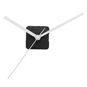 20mm Shaft DIY White Hands Quartz Movement Silent Mechanism Wall Clock Repair Parts