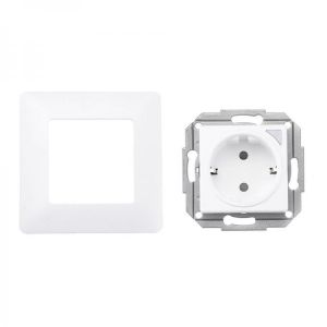 DE EU WiFi Smart Light Wall Switch Socket Outlet Smart Life Tuya Wireless Remote Control Work with Alexa Google Home