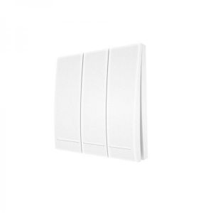 3pcs MoesHouse 3CH 433Mhz EV1527 Wireless Remote Control RF Push Button Controller Wall Panel Transmitter