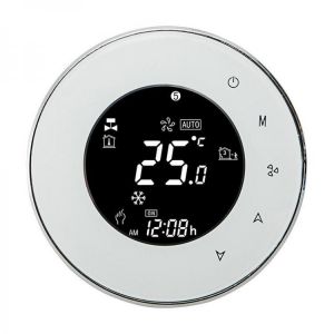 MoesHouse BHT-6000-GCLW Water/Gas Boiler Thermostat Backlight WIFI 3A Weekly Programmable LCD Touch Screen Works With Alexa Google
