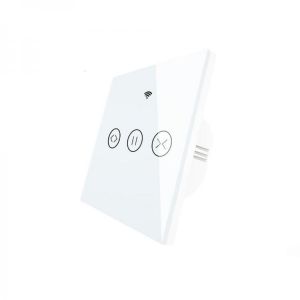 MoesHouse RF WiFi Smart Touch Curtain Blinds Roller Shutter Switch Tuya Smart Life App Remote Control Work with Alexa Echo Google 