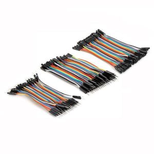 Geekcreit 3 IN 1 120pcs 10cm Male To Female Female To Female Male To Male Jumper Cable Dupont Wire For