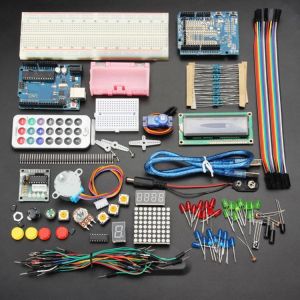 shopping אלקטרוניקה וערכות עשה זאת בעצמך Geekcreit UNOR3 Basic Starter Learning Kits No Battery Version Geekcreit for Arduino - products that work with official Arduino bo