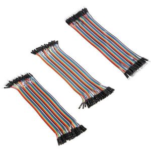 120pcs 20cm Male To Female Female To Female Male To Male Color Breadboard Jumper Cable Dupont Wire Combination For