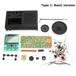 Geekcreit&reg; DIY 3V FM Radio Kit Electronic Learning Suite Frequency Range 72MHz-108.6MHz