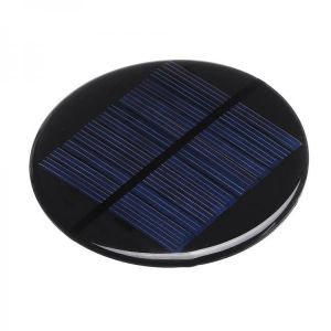 &Phi;80MM 6V 2W Round Style Polycrystalline Solar Panel Epoxy Board