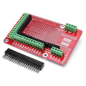 Prototyping Expansion Shield Board For Raspberry Pi 2 Model B &amp; RPI B+