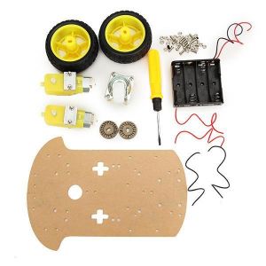 2WD Smart Robot Chassis Car Kit with Speed Encoder Support Wireless Control