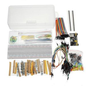 Geekcreit Power Supply Module 830 Hole Breadboard Resistor Capacitor LED Kit Geekcreit for Arduino - products that work with offic