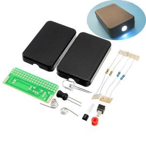 EQKIT&reg; DIY FLA-1 Simple Flashlight Circuit Board Electronic Kit
