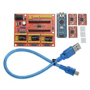 Geekcreit CNC Shield V4+ With Nano 3.0 A4988 Stepper Motor Driver Board For Arduino - products that work with official Arduino boa