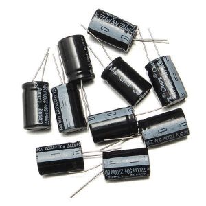 10Pcs 50V 2200UF 16 X 25mm Electrolytic Capacitor
