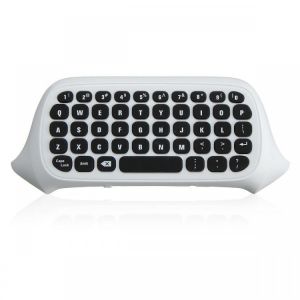 2.4G White Wireless Message Chatpad Keyboard KeyPad For Xbox One S Controller