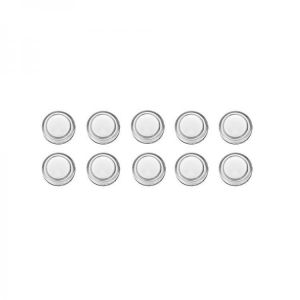 10Pcs 33MM Electroplated White LED Push Button for Arcade Game Console Controller DIY
