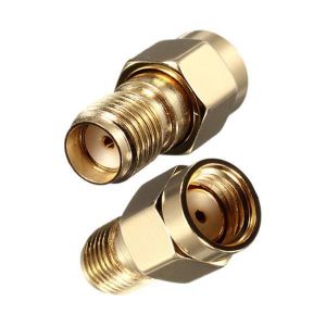 DANIU SMA Female Jack To RP-SMA Male Jack RF Coaxial Adapter Connector