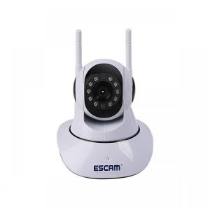 ESCAM G02 Dual Antenna 720P Pan/Tilt WiFi IP IR Camera Support ONVIF Max Up to 128GB Video Monitor