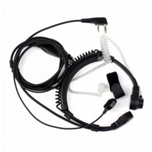 Retevis 2 Pin Throat Walkie Talkie Accessories Headset For Baofeng UV 5R Retevis H777 RT5R For Kenwood For TYT Two Way Radio C9026