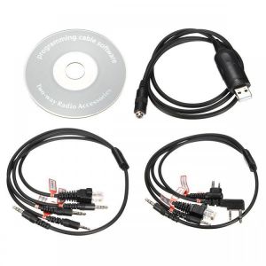 8 in 1 USB Programming Cable For Motorola Kenwood BAOFENG Radios &amp; Mobile Radios