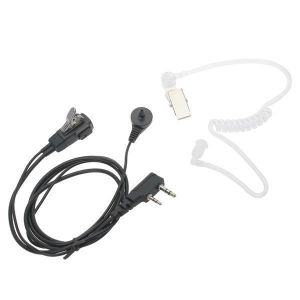 Baiston 88S-K Cool Walkie Talkie Acoustic Tube Earphone Black